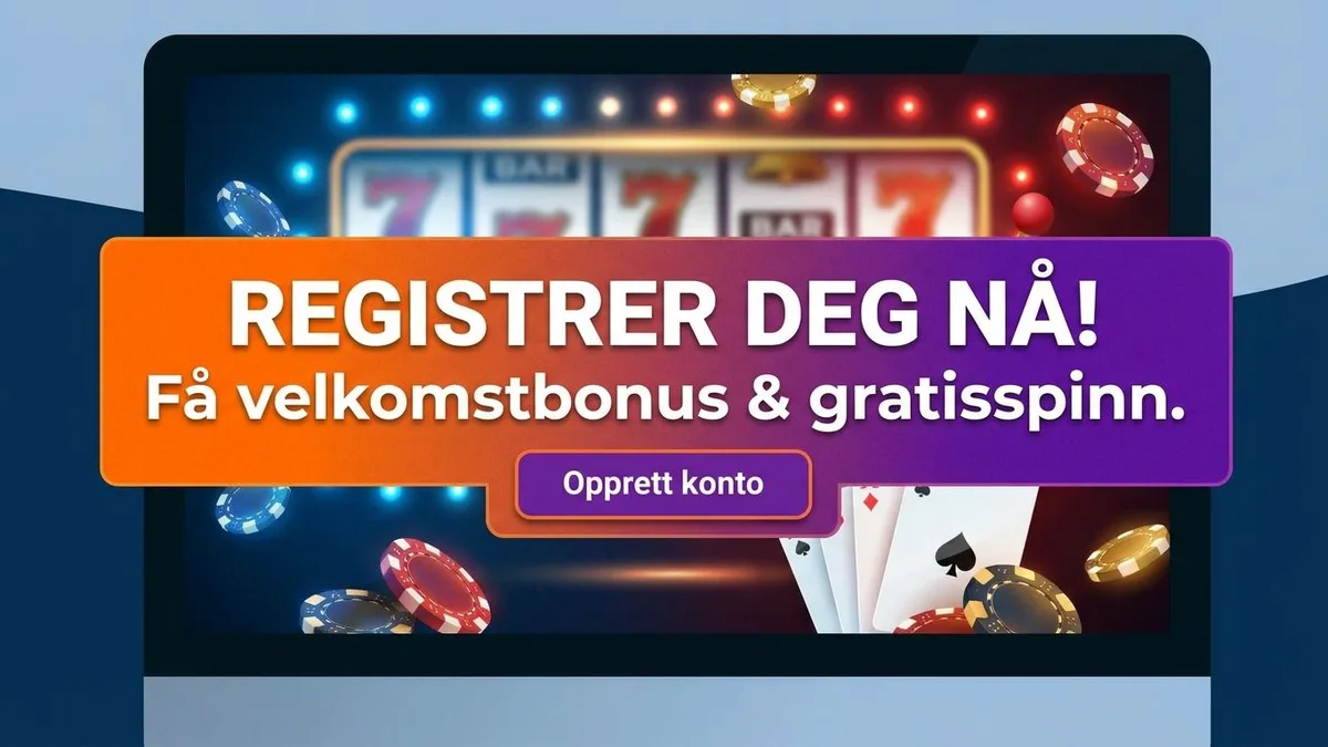 Registrer deg med bonus